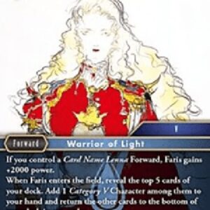 Final Fantasy TCG Faris