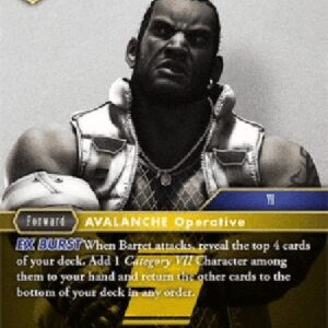 Final Fantasy TCG Barret French