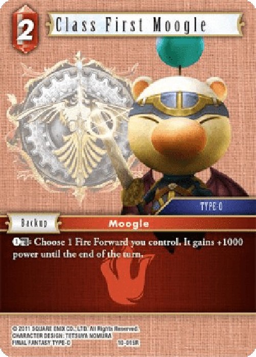 Final Fantasy TCG Class First Moogle