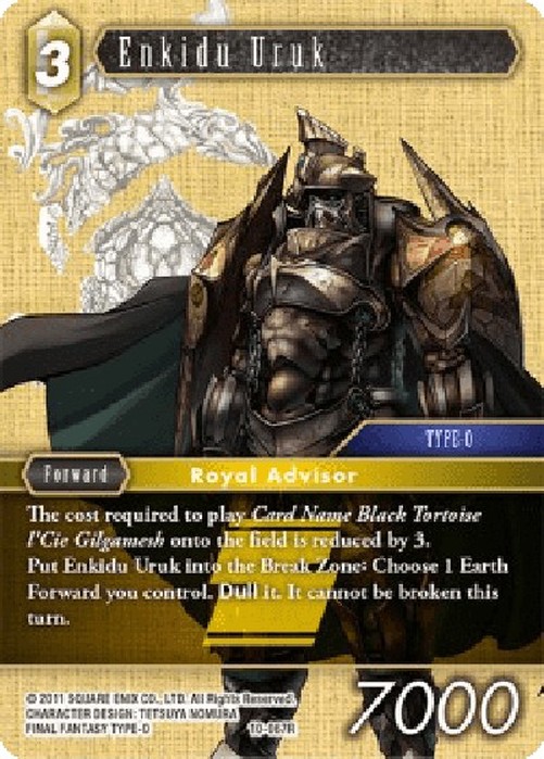 Final Fantasy TCG Enkidu Uruk