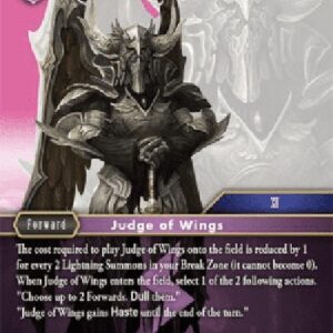 Final Fantasy TCG Judge of Wings