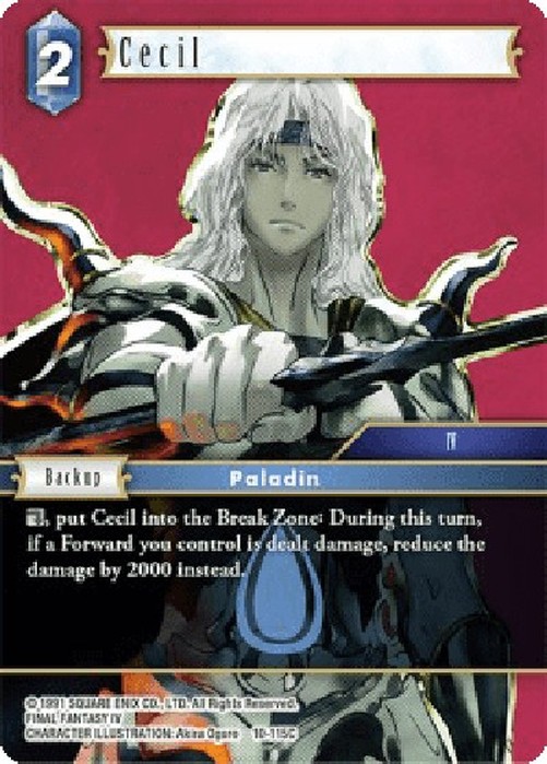 Final Fantasy TCG Cecil (10-115) (V.1)
