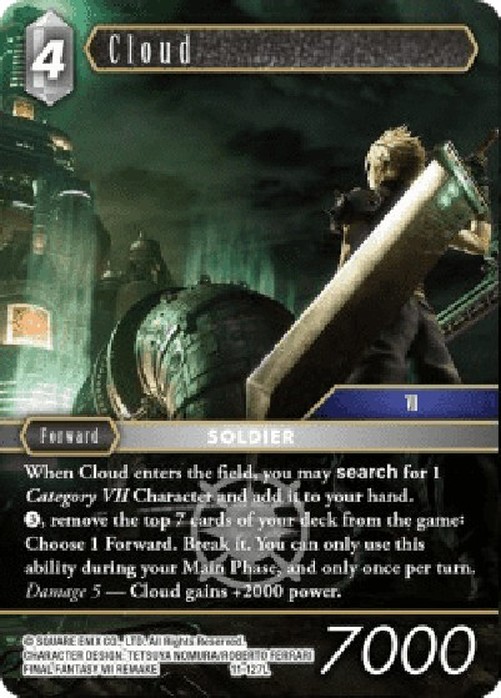 Final Fantasy TCG Cloud (11-127) (V.1)
