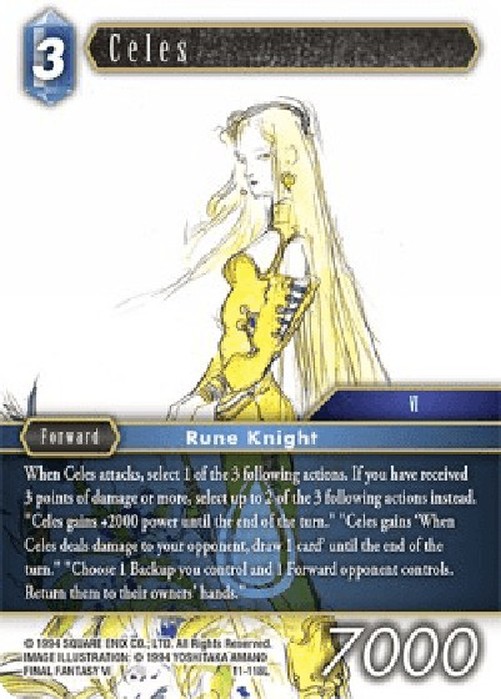 Final Fantasy TCG Celes