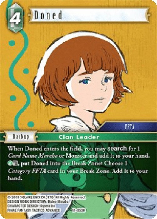Final Fantasy TCG Doned (11-053) (V.1)