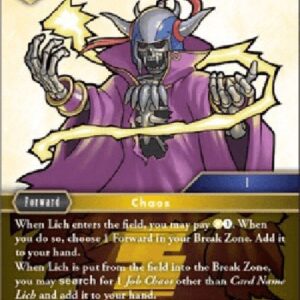 Final Fantasy TCG Lich