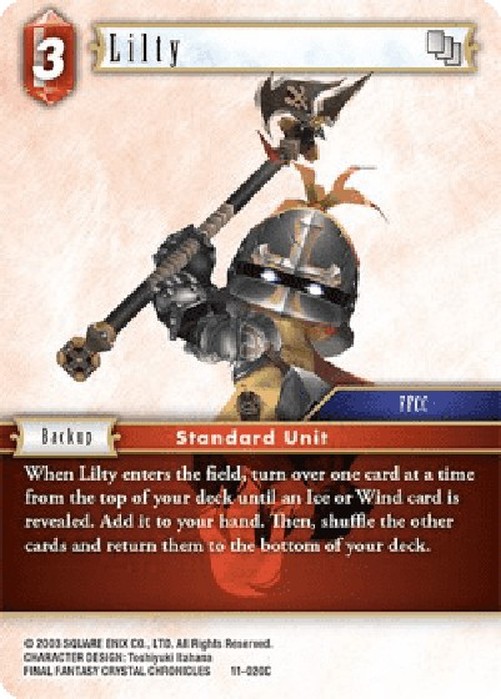 Final Fantasy TCG Lilty