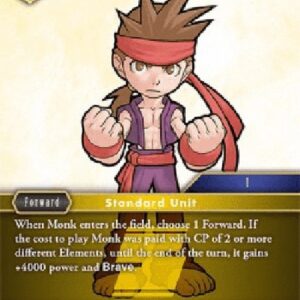 Final Fantasy TCG Monk
