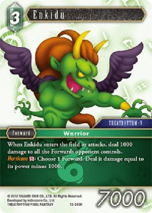 Final Fantasy TCG Enkidu