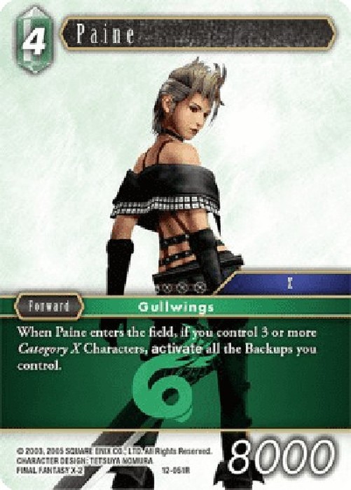 Final Fantasy TCG Paine