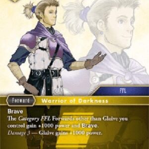 Final Fantasy TCG Glaive