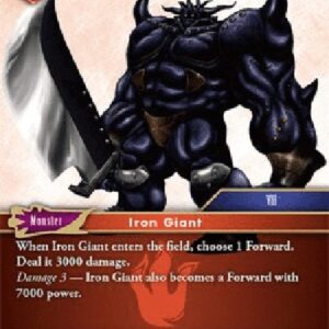 Final Fantasy TCG Iron Giant