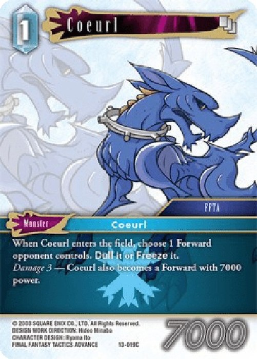 Final Fantasy TCG Coeurl