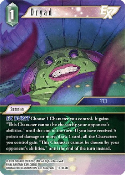 Final Fantasy TCG Dryad (13-045) (V.1)