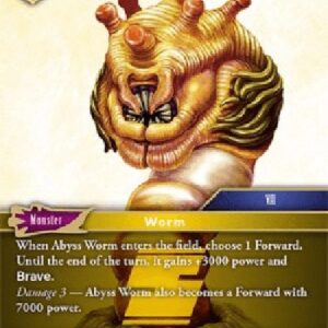 Final Fantasy TCG Abyss Worm