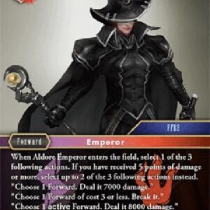 Final Fantasy TCG Aldore Emperor