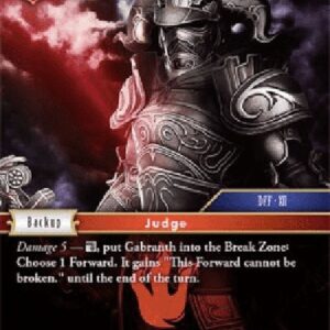 Final Fantasy TCG Gabranth