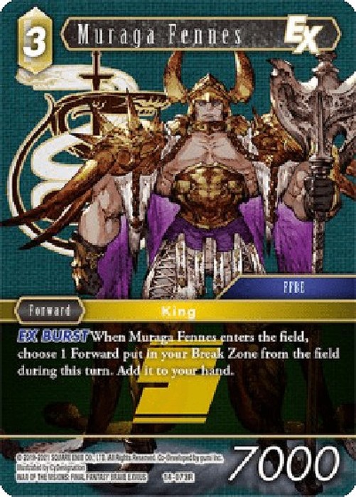 Final Fantasy TCG Muraga Fennes