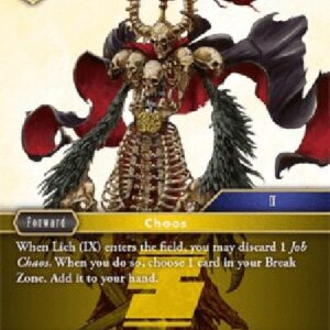 Final Fantasy TCG Lich (IX)