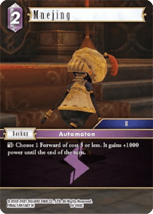 Final Fantasy TCG Mnejing