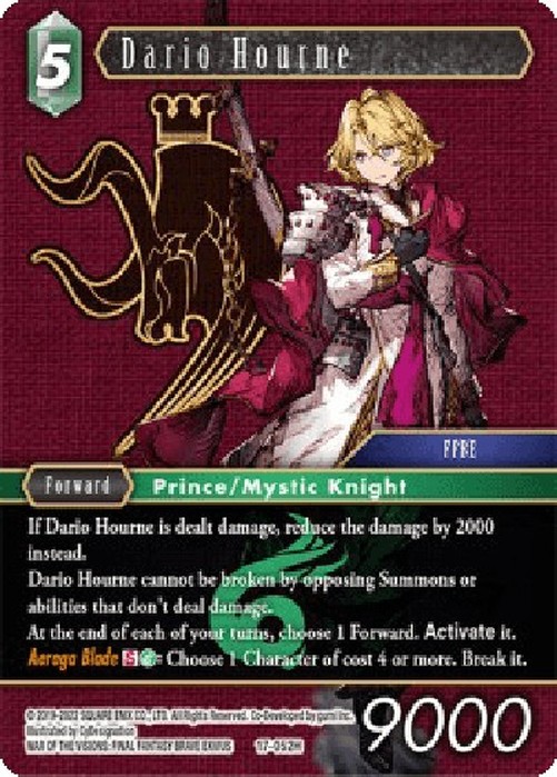 Final Fantasy TCG Dario Hourne