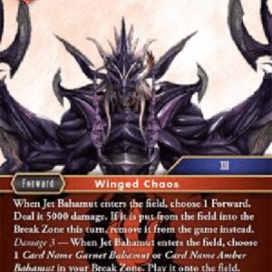 Final Fantasy TCG Jet Bahamut
