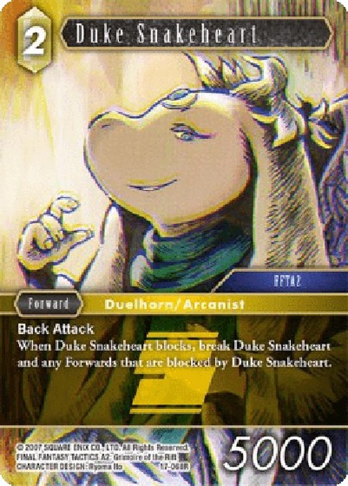 Final Fantasy TCG Duke Snakeheart (17-068) (V.1)