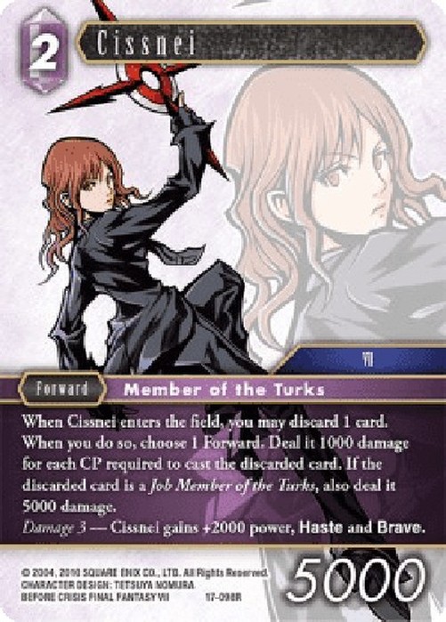 Final Fantasy TCG Cissnei