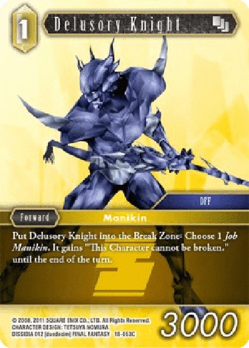 Final Fantasy TCG Delusory Knight