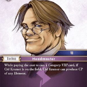 Final Fantasy TCG Cid Kramer