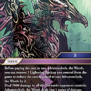 Final Fantasy TCG Adrammelech, the Wroth (25-083) (V.1)