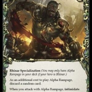 Flesh And Blood 1HP Alpha Rampage