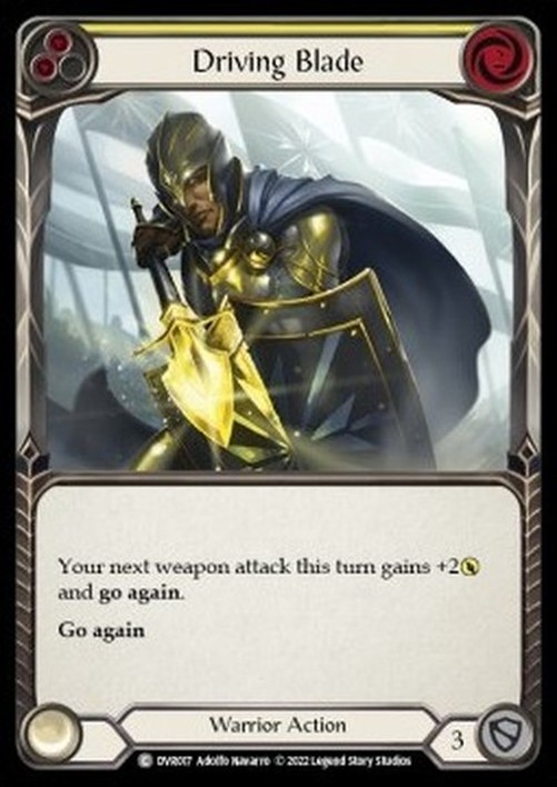 Flesh And Blood 1HP Driving Blade (Yellow)