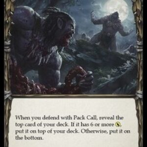 Flesh And Blood DVR Pack Call