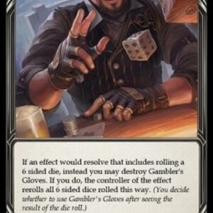 Flesh And Blood CRU-F Gambler's Gloves