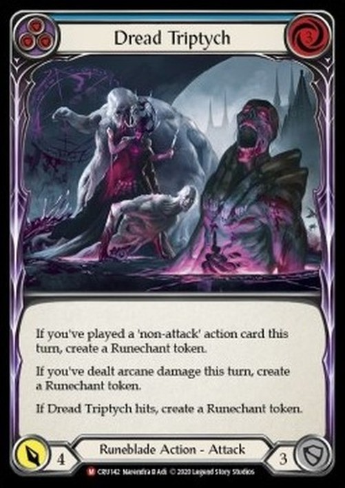 Flesh And Blood CRU-F Dread Triptych