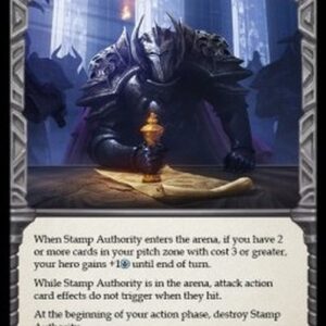 Flesh And Blood CRU-F Stamp Authority