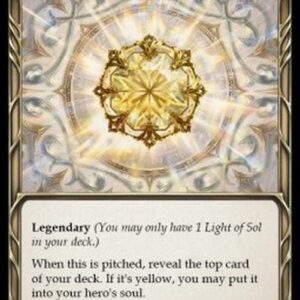 Flesh And Blood DTD Light of Sol