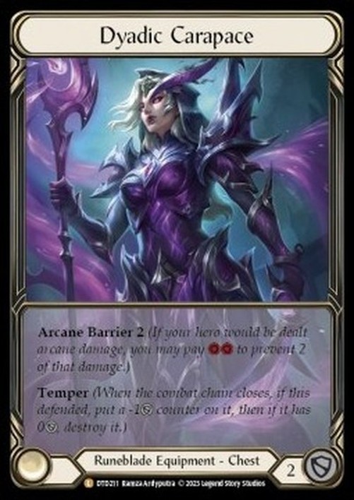 Flesh And Blood DTD Dyadic Carapace