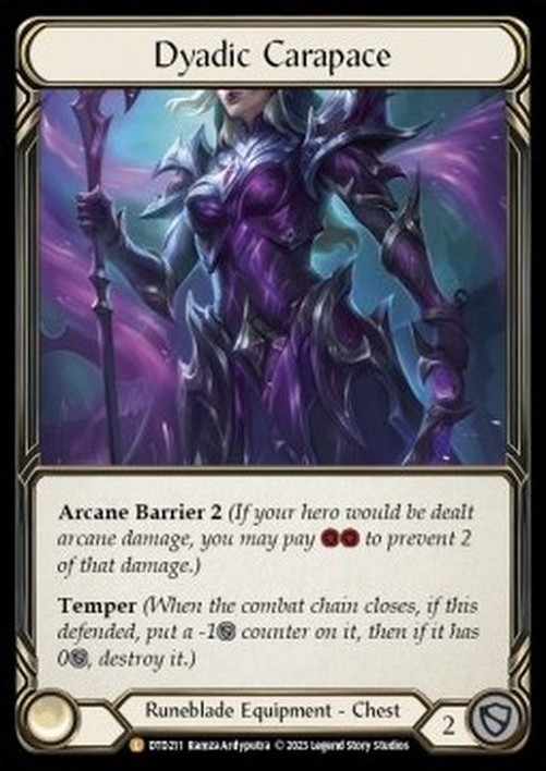 Flesh And Blood DTD Dyadic Carapace