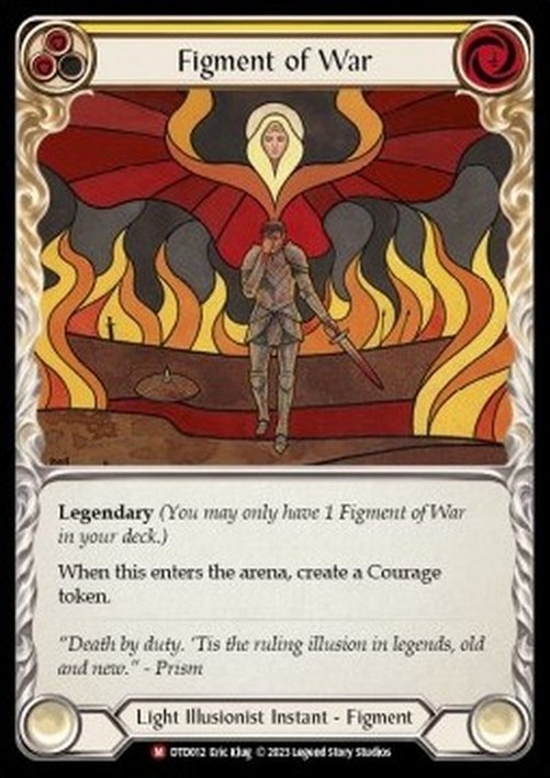 Flesh And Blood DTD Figment of War // Bellona, Archangel of War