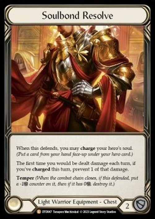 Flesh And Blood DTD Soulbond Resolve