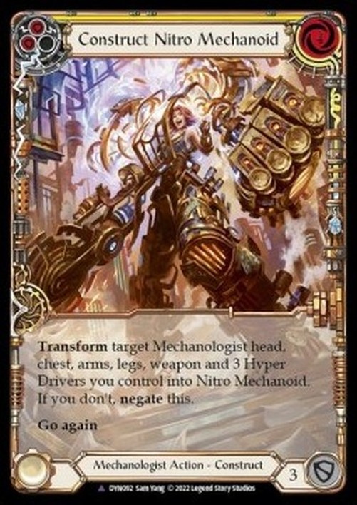 Flesh And Blood DYN Construct Nitro Mechanoid // Nitro Mechanoid