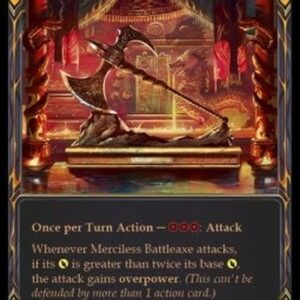 Flesh And Blood DYN Merciless Battleaxe