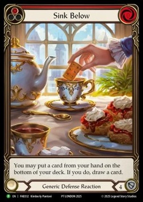 Flesh And Blood FAB Sink Below (Red)