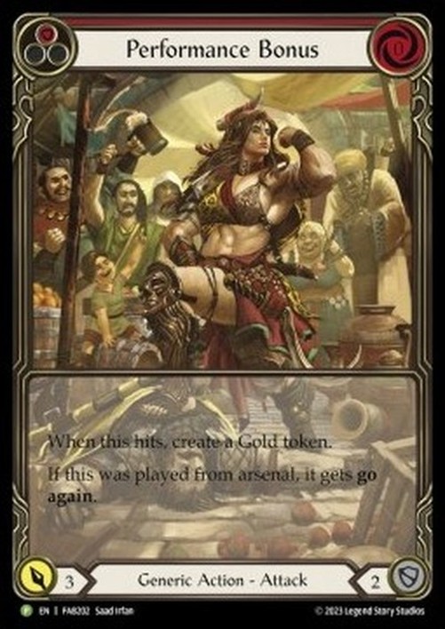 Flesh And Blood FAB Performance Bonus (Red)