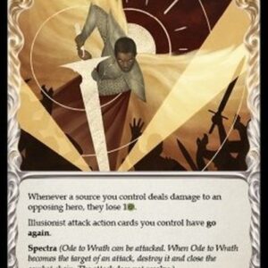 Flesh And Blood FAB Ode to Wrath