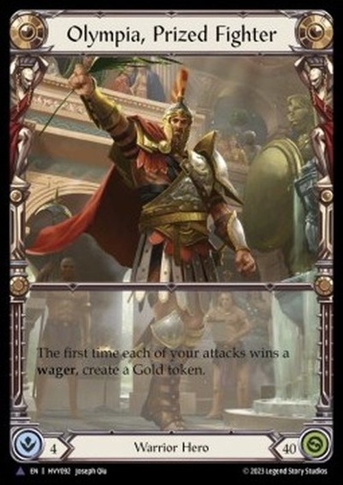 Flesh And Blood HVY Olympia, Prized Fighter