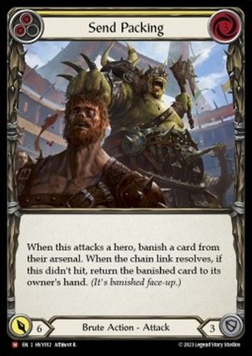 Flesh And Blood HVY Send Packing