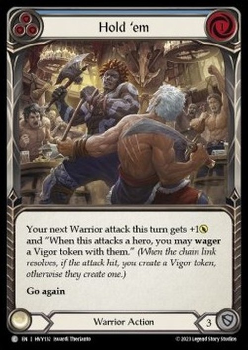 Flesh And Blood OLA Hold 'em (Blue)